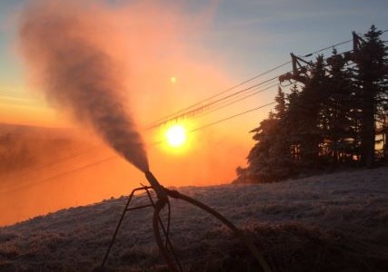 The official start of snowmaking at Mount Snow has begun
