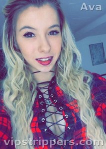 Ava looking gorgeous our Mount Snow stripper