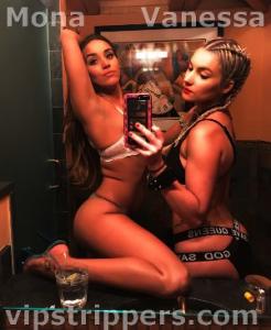 Mona and Vanessa, Mount Snow strippers