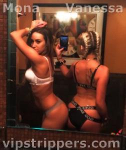 Mona and Vanessa, Mount Snow strippers