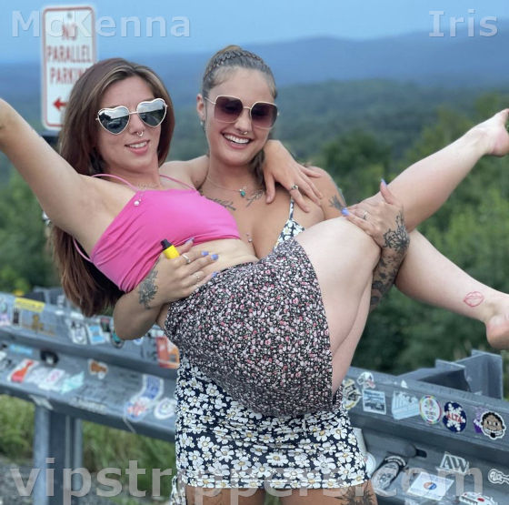 Mount Snow strippers McKenna and Iris