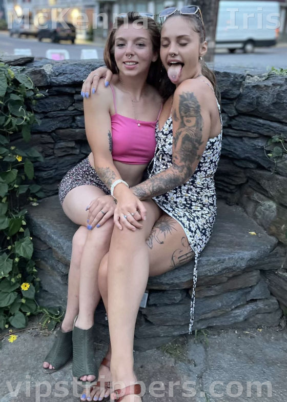 Mount Snow strippers McKenna and Iris