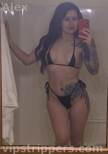 Mount snow stripper Alex